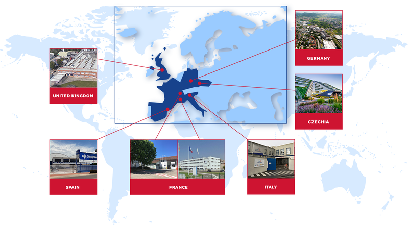 Saint-Gobain Performance Ceramics＆Rercractories拥有全球足迹，拥有11个工业站点，提供了SEPR八个工厂的扩展制造支持，以及在所有六大大洲的商业与技术 /应用工程师的存在。